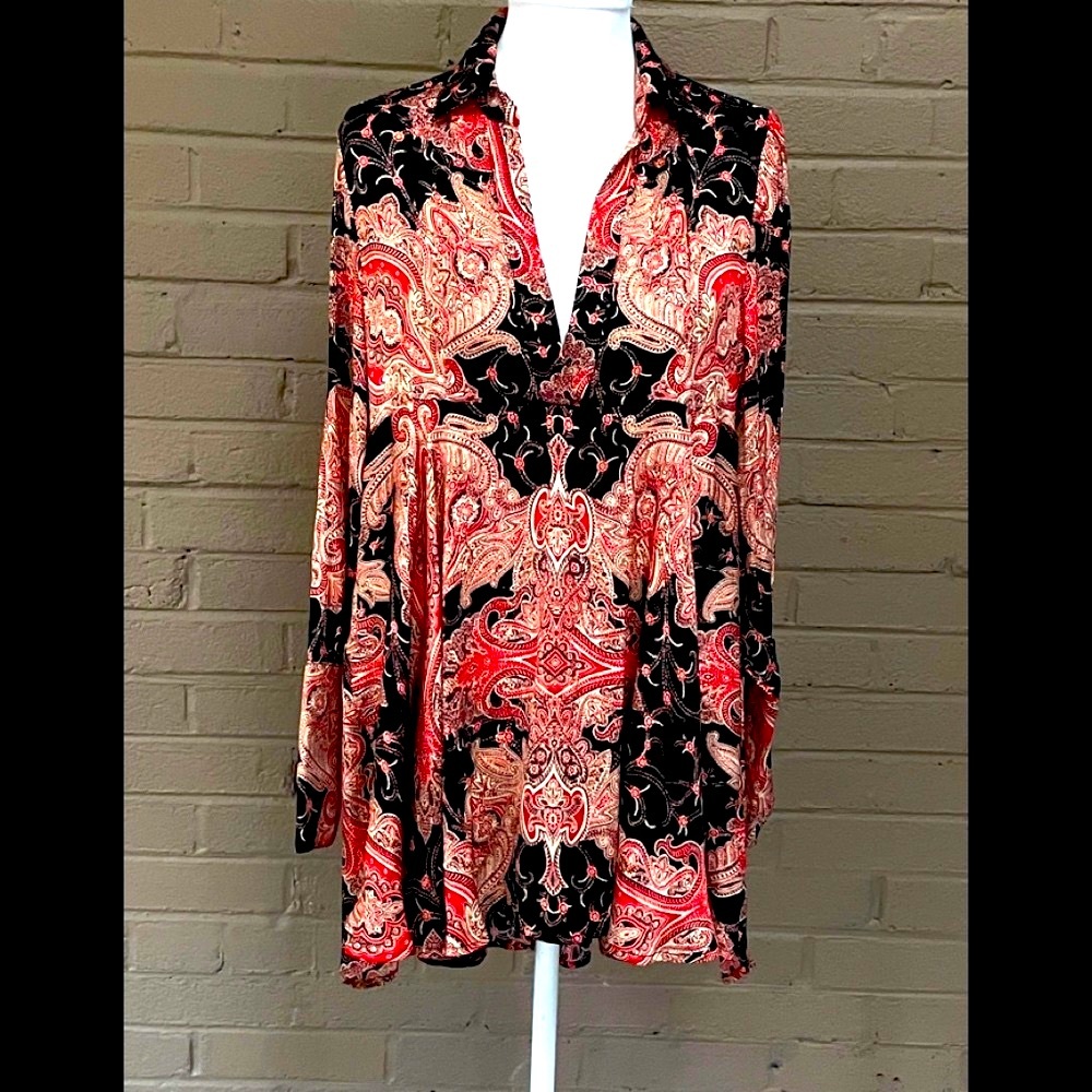 Free People  Print  tunic/ dress   S